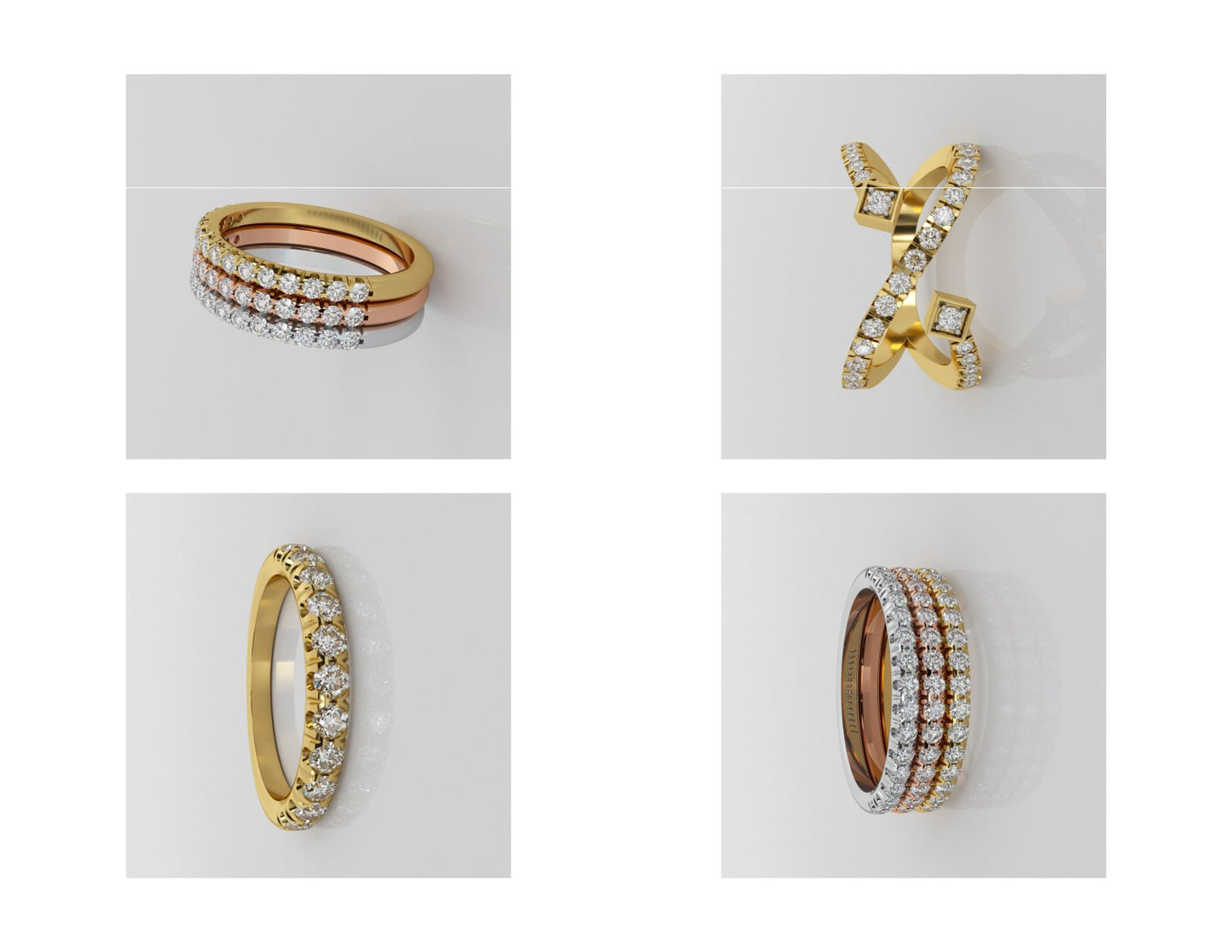 400 Rings Pack STL Files