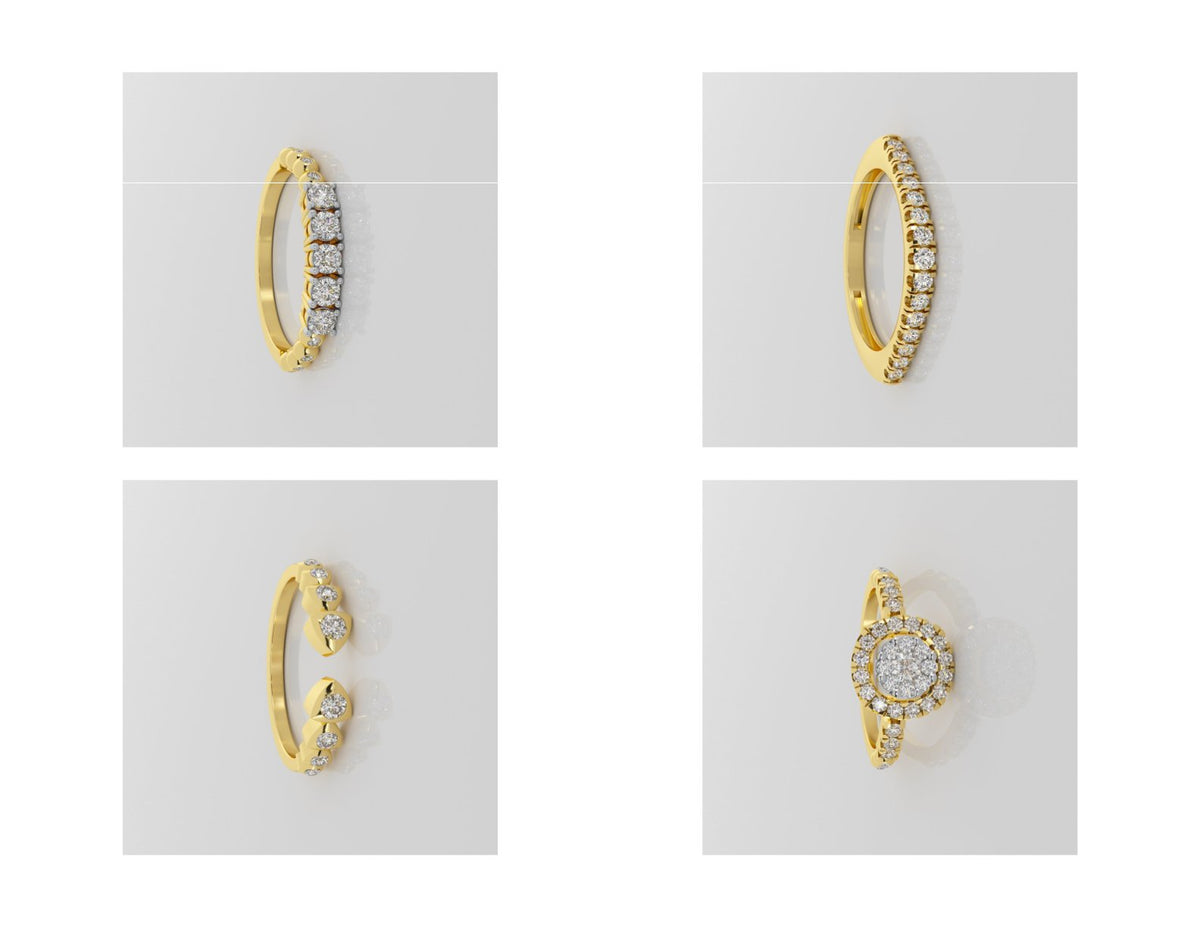 400 Rings Pack STL Files