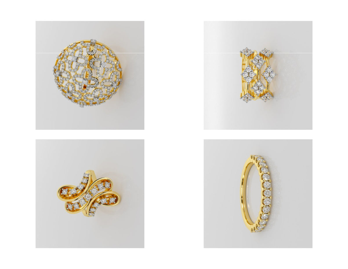 400 Rings Pack STL Files