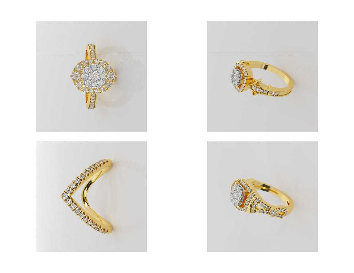 400 Rings Pack STL Files