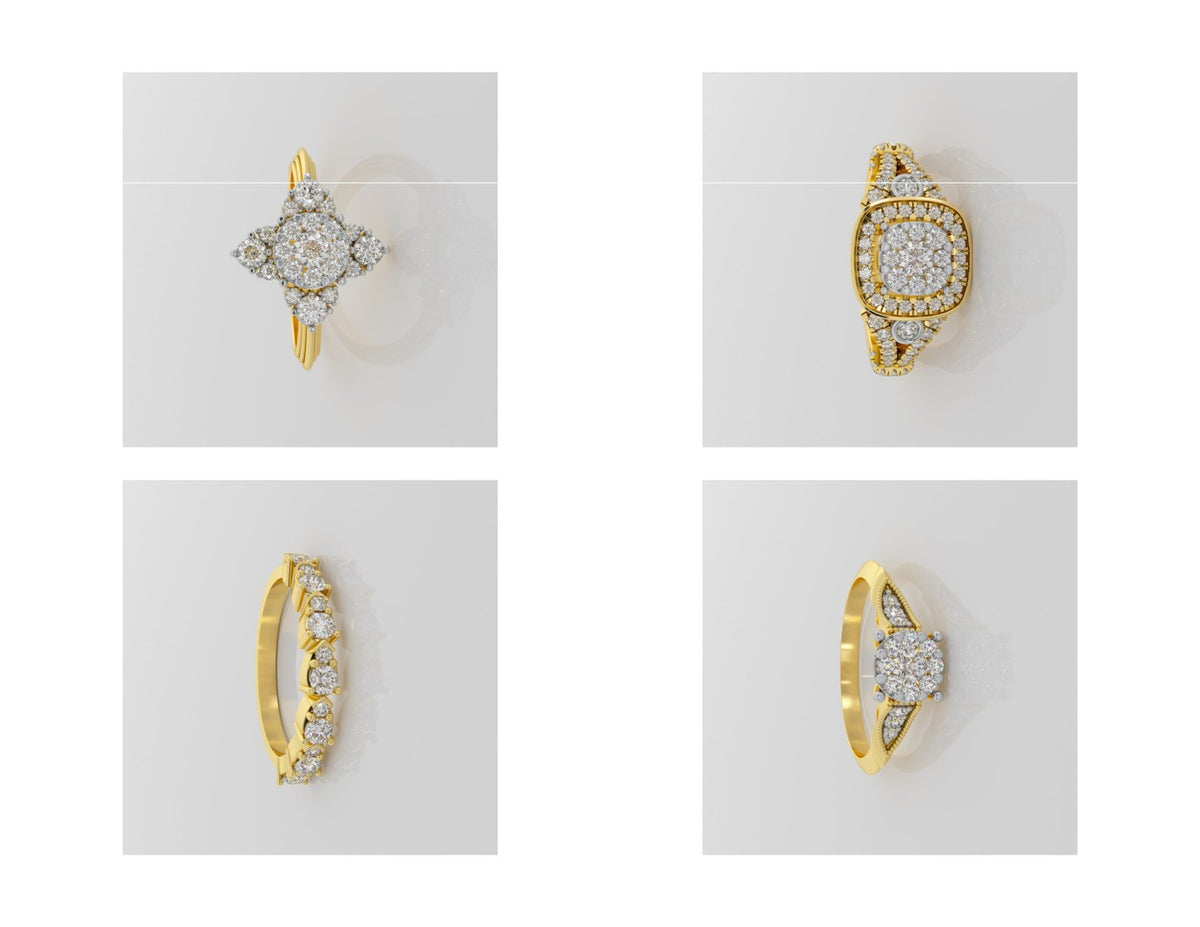 400 Rings Pack STL Files
