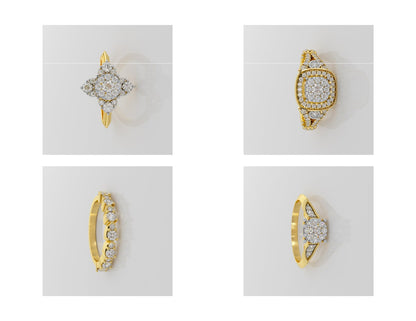 400 Rings Pack STL Files