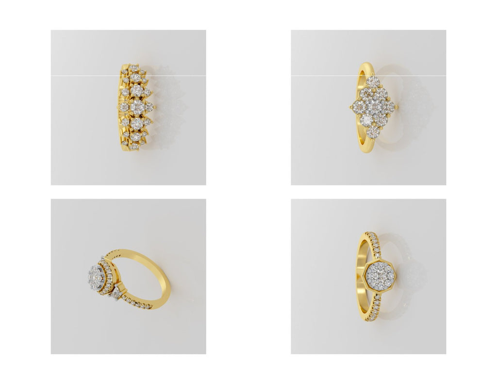 400 Rings Pack STL Files