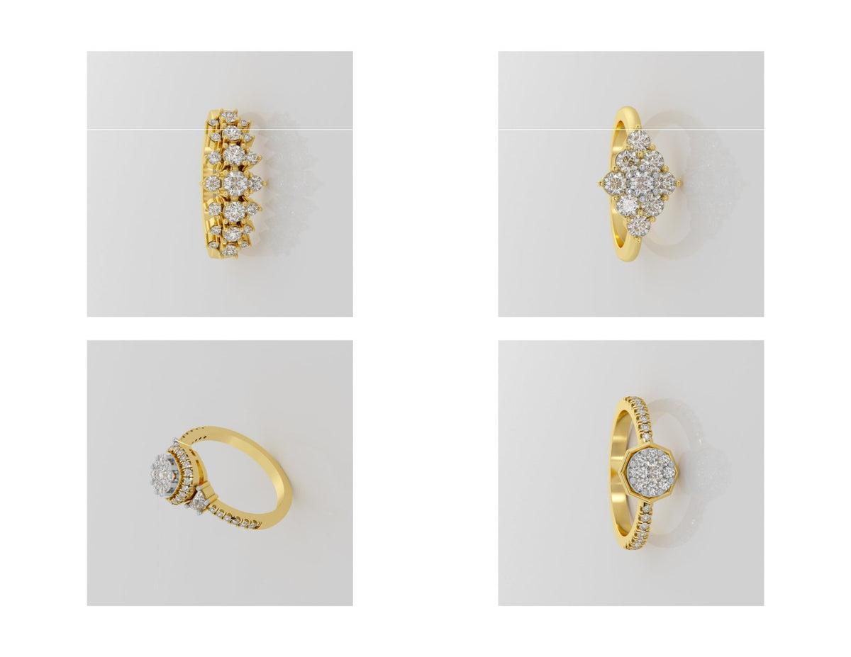 400 Rings Pack STL Files