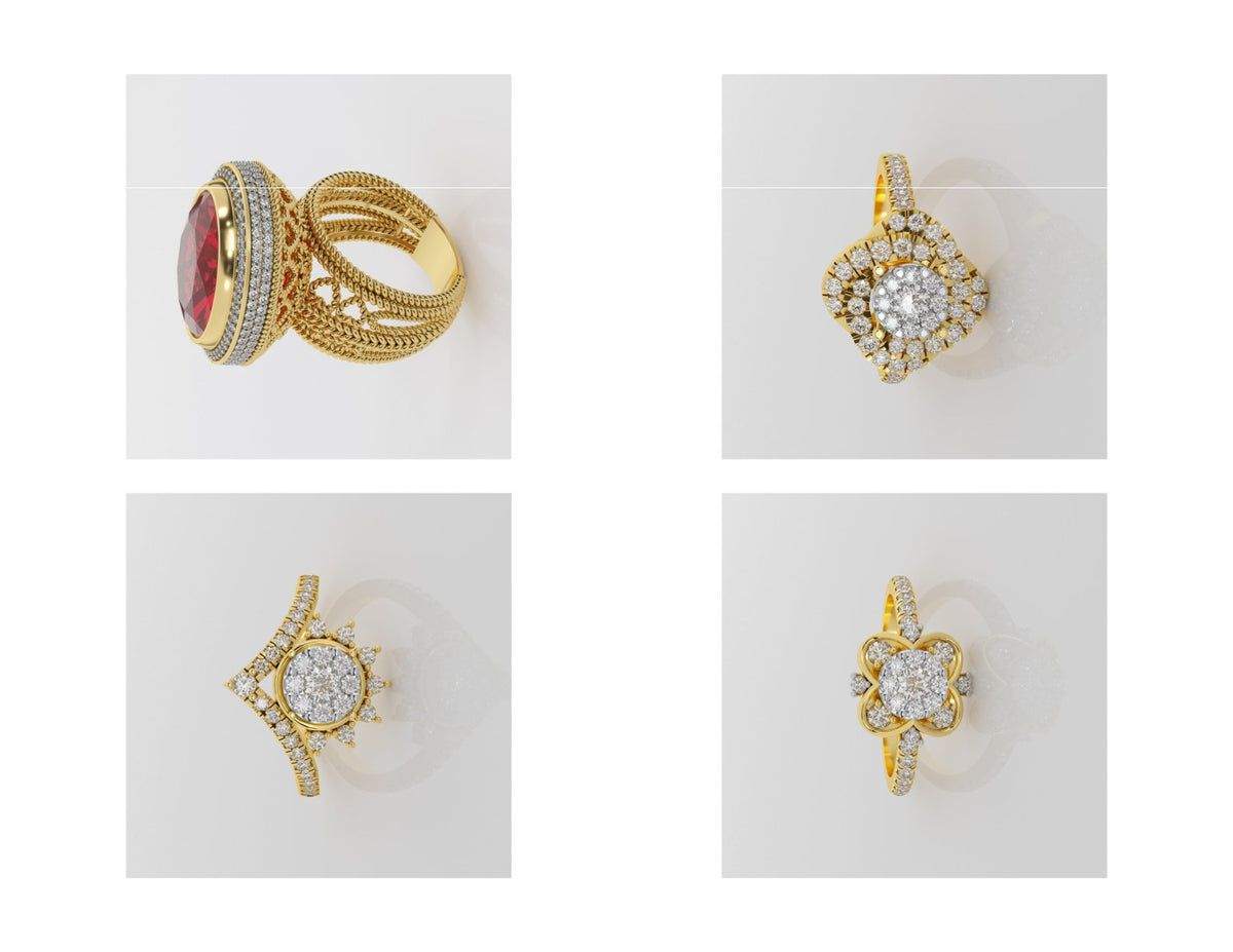400 Rings Pack STL Files