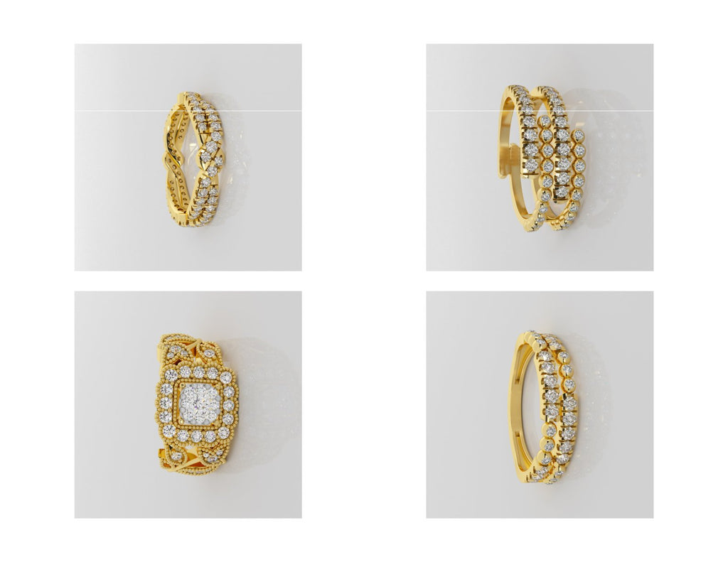 400 Rings Pack STL Files