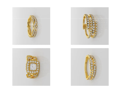 400 Rings Pack STL Files