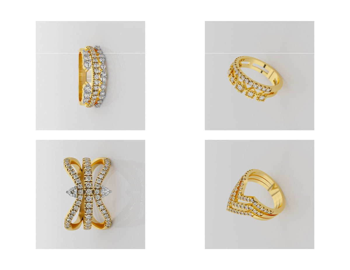 400 Rings Pack STL Files