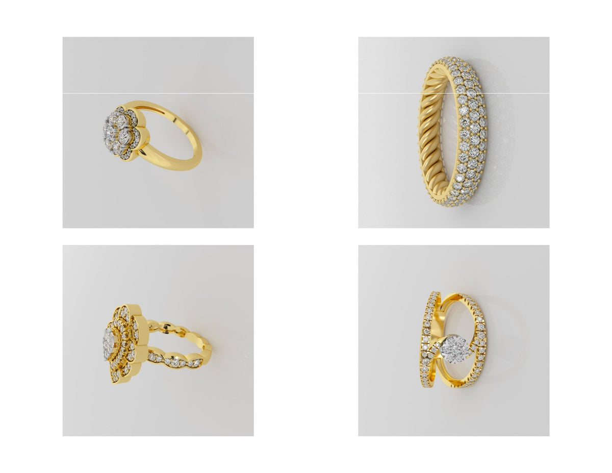 400 Rings Pack STL Files