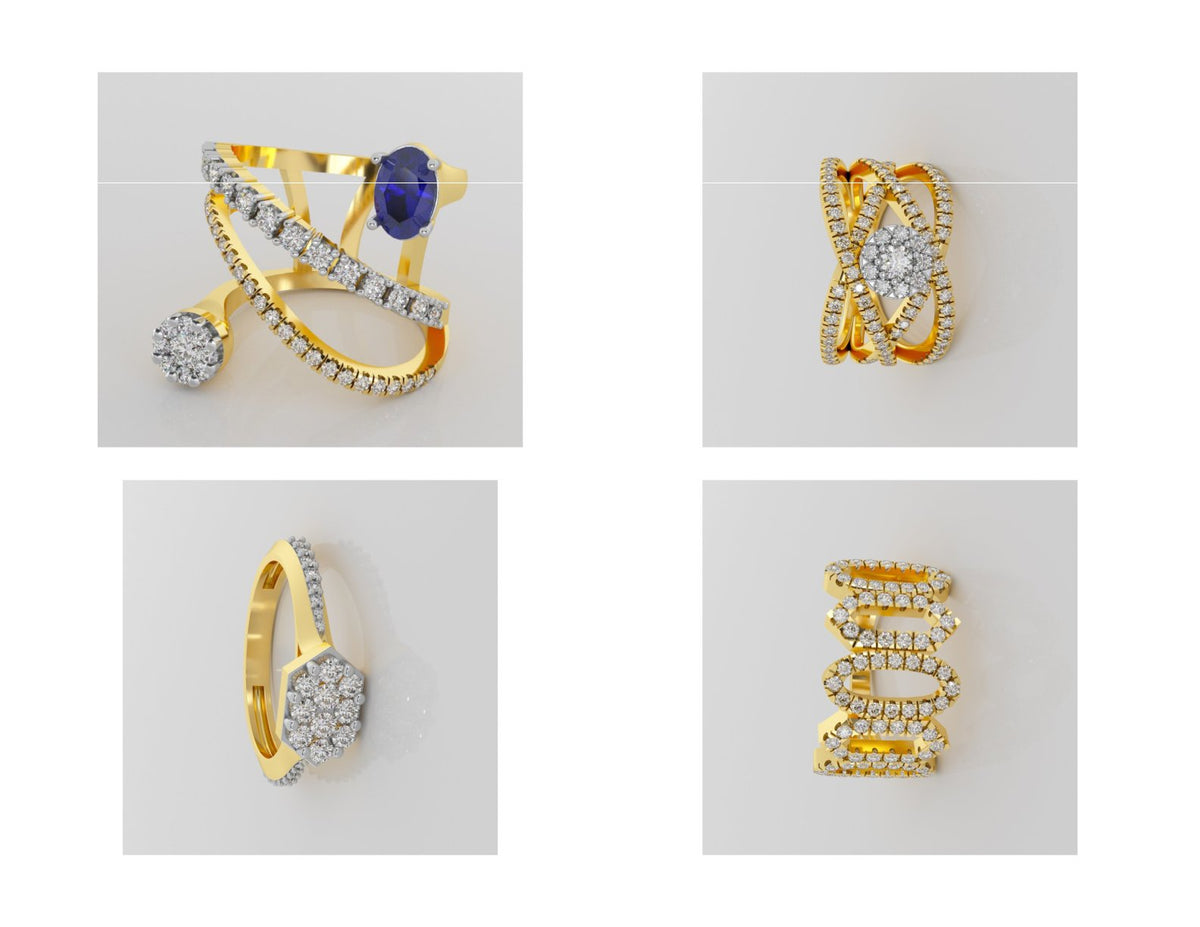 400 Rings Pack STL Files