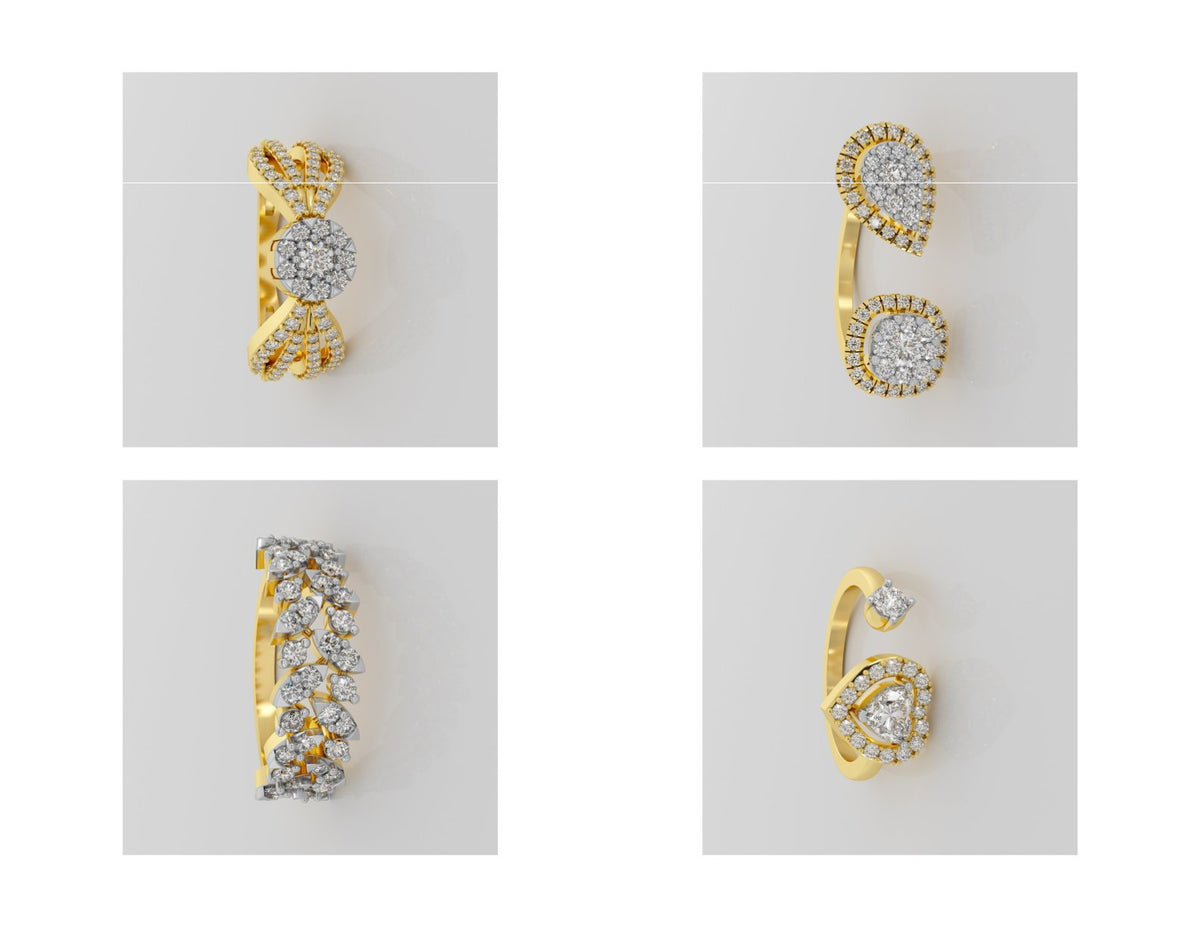 400 Rings Pack STL Files