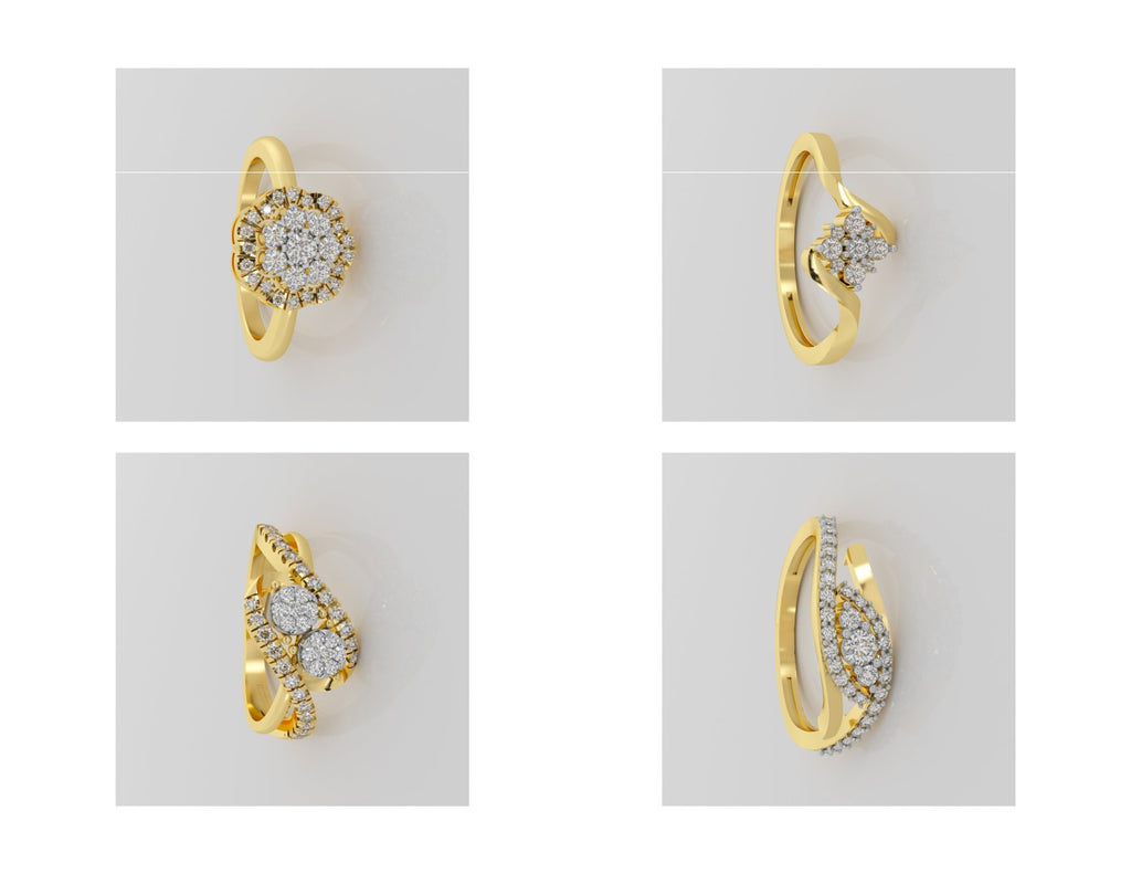 400 Rings Pack STL Files