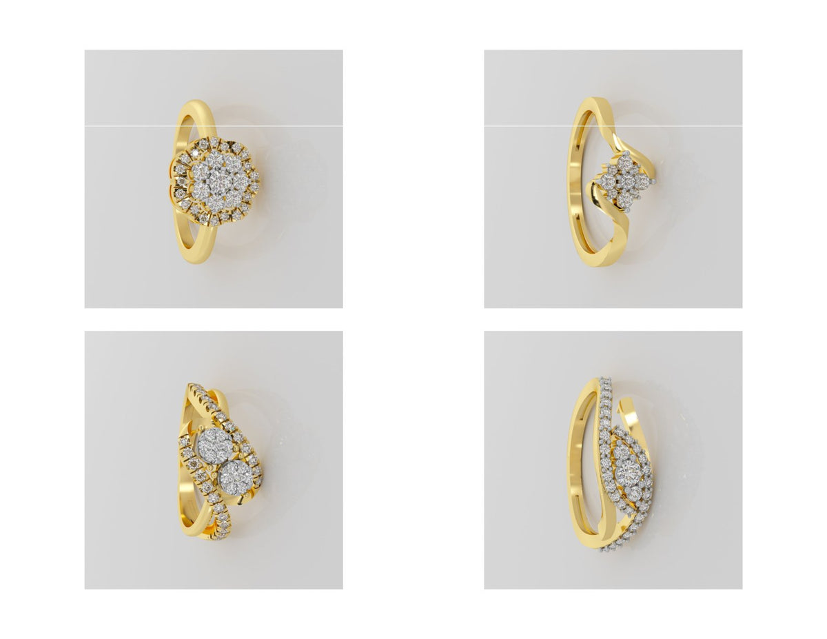 400 Rings Pack STL Files