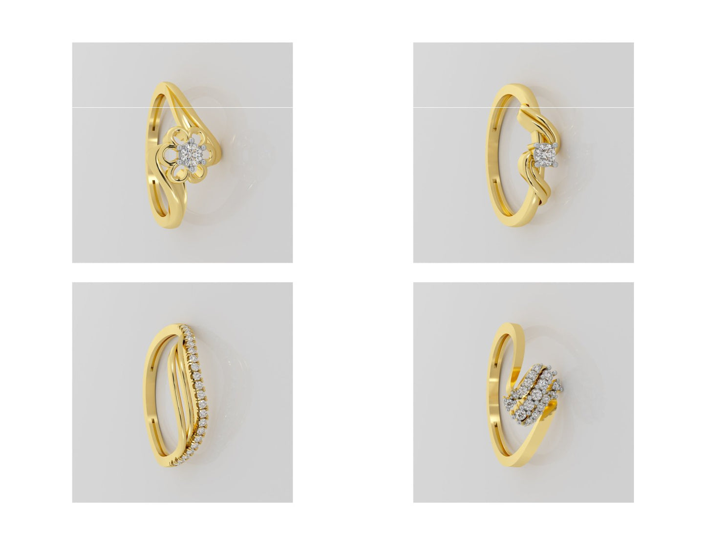 400 Rings Pack STL Files