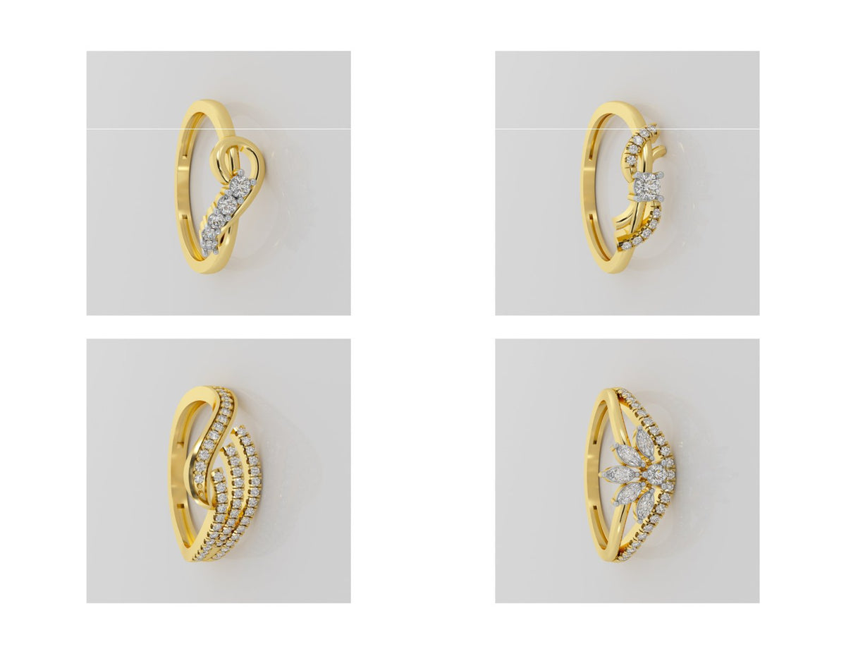 400 Rings Pack STL Files