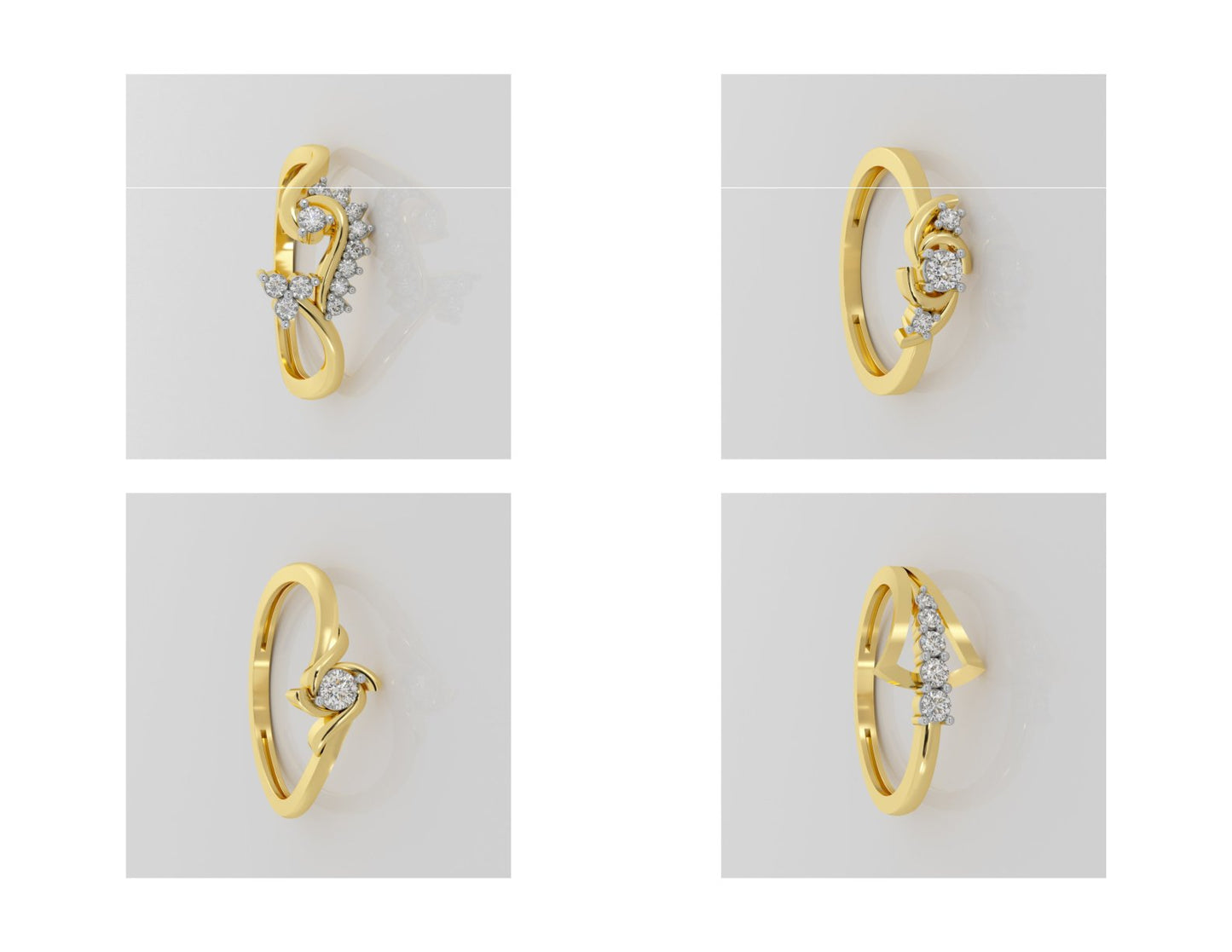 400 Rings Pack STL Files