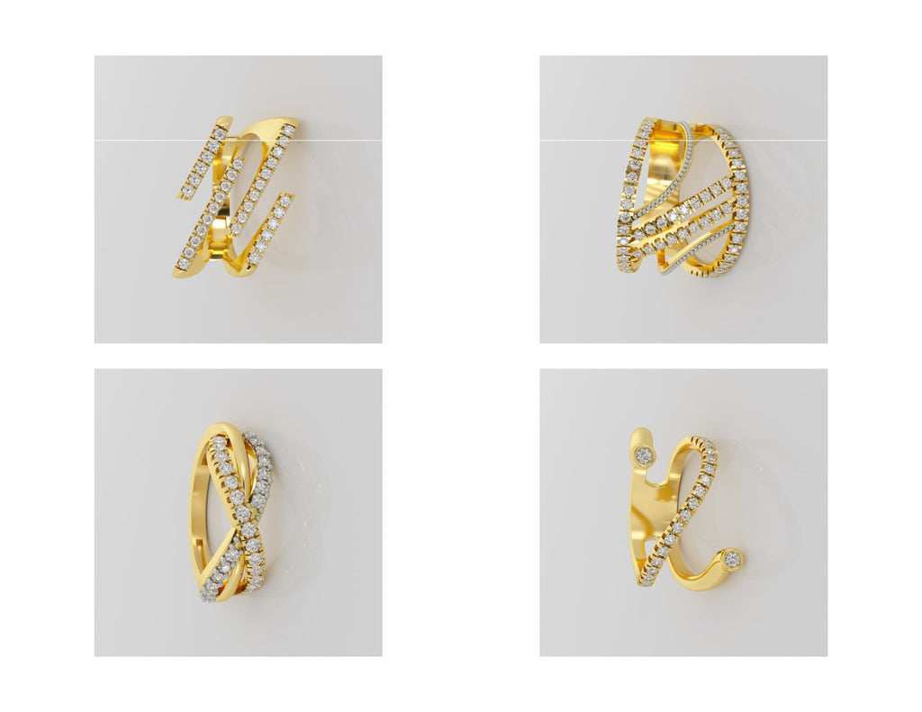 400 Rings Pack STL Files