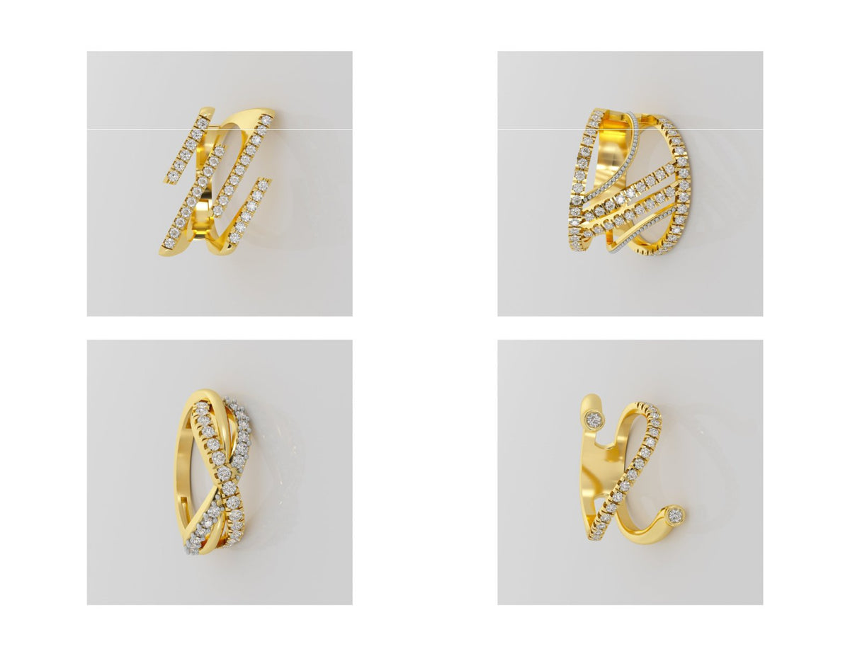 400 Rings Pack STL Files