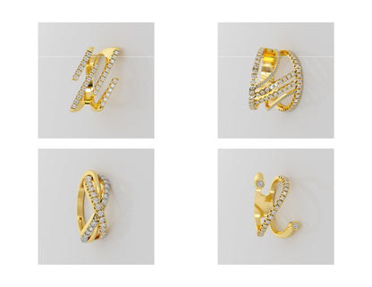 400 Rings Pack STL Files