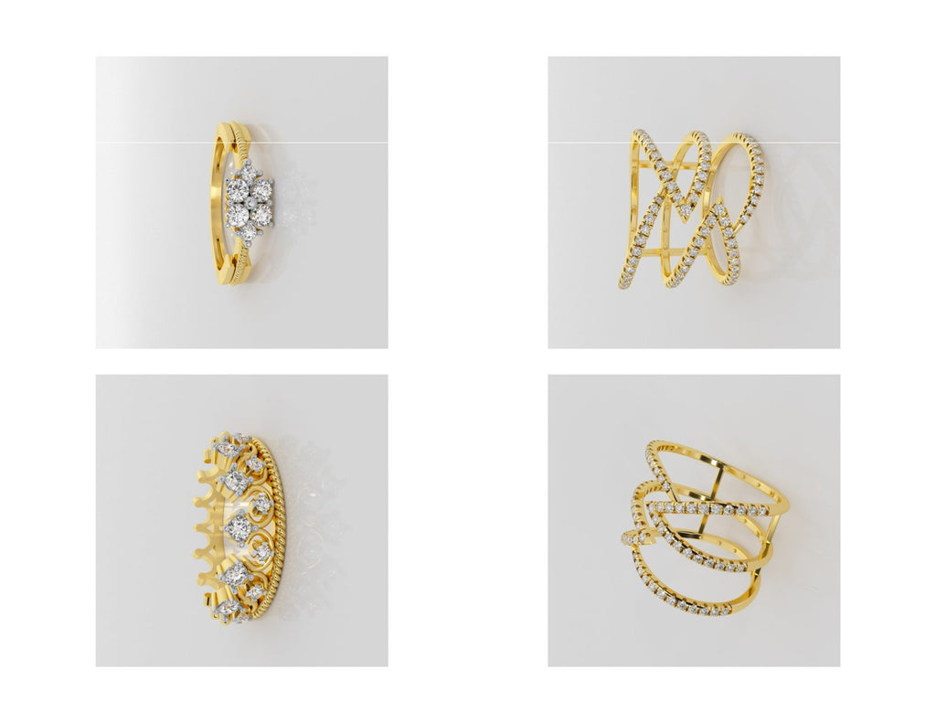 400 Rings Pack STL Files