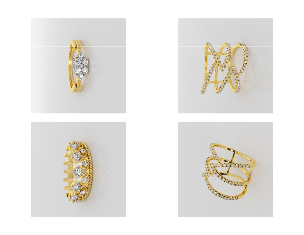 400 Rings Pack STL Files