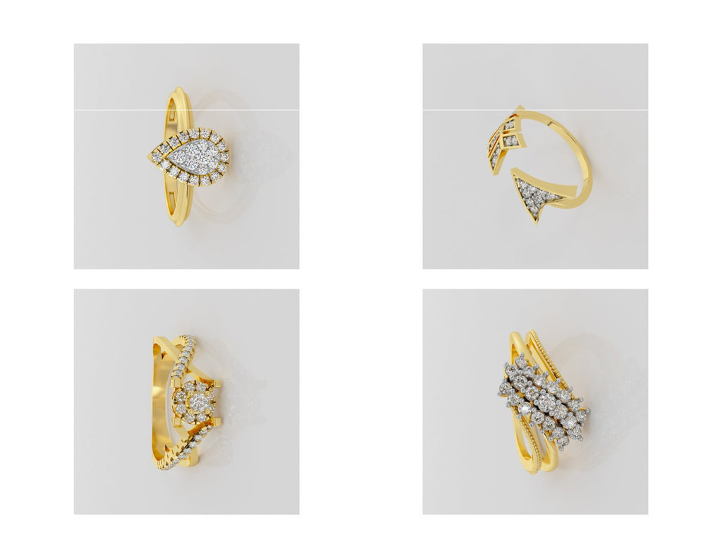 400 Rings Pack STL Files
