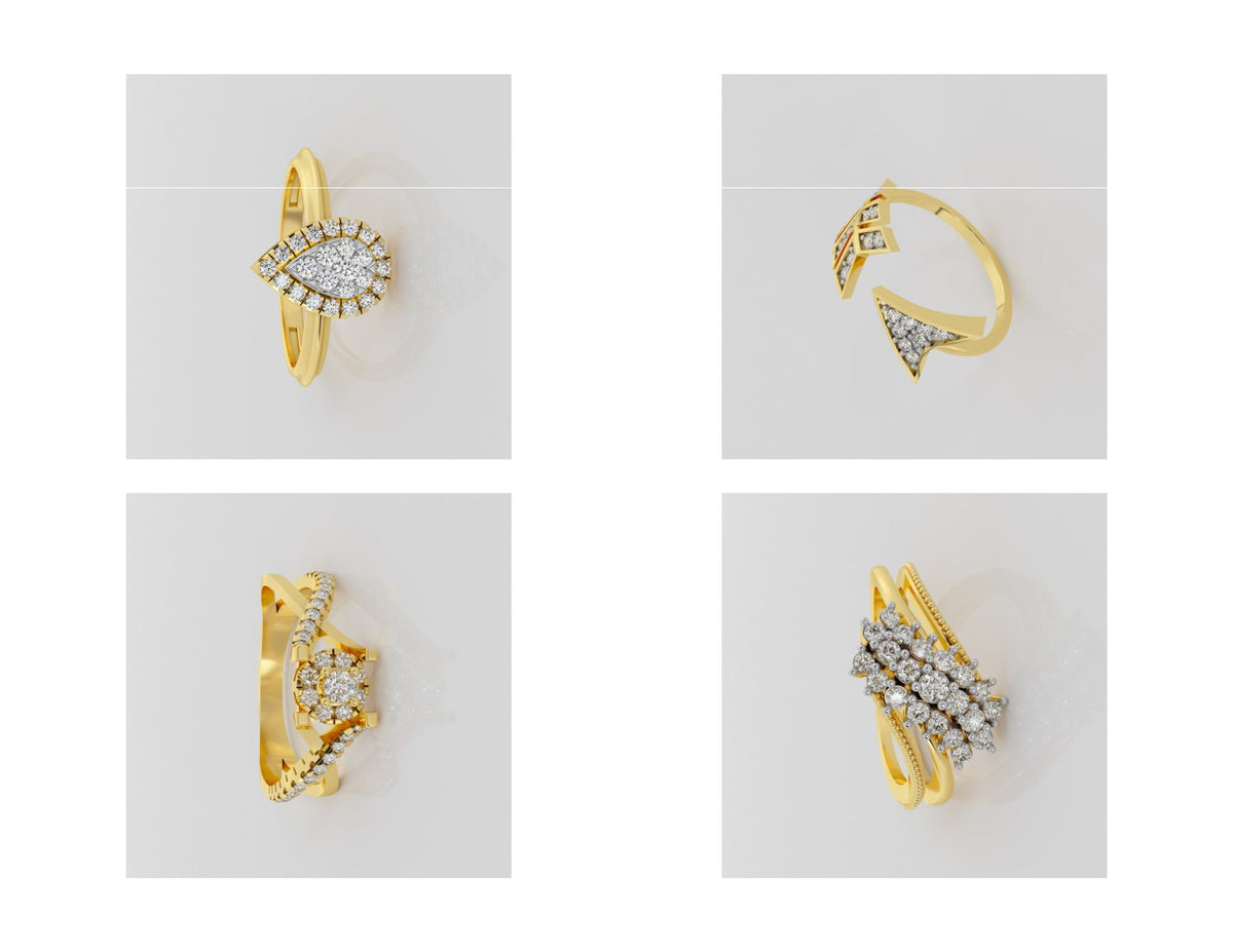 400 Rings Pack STL Files