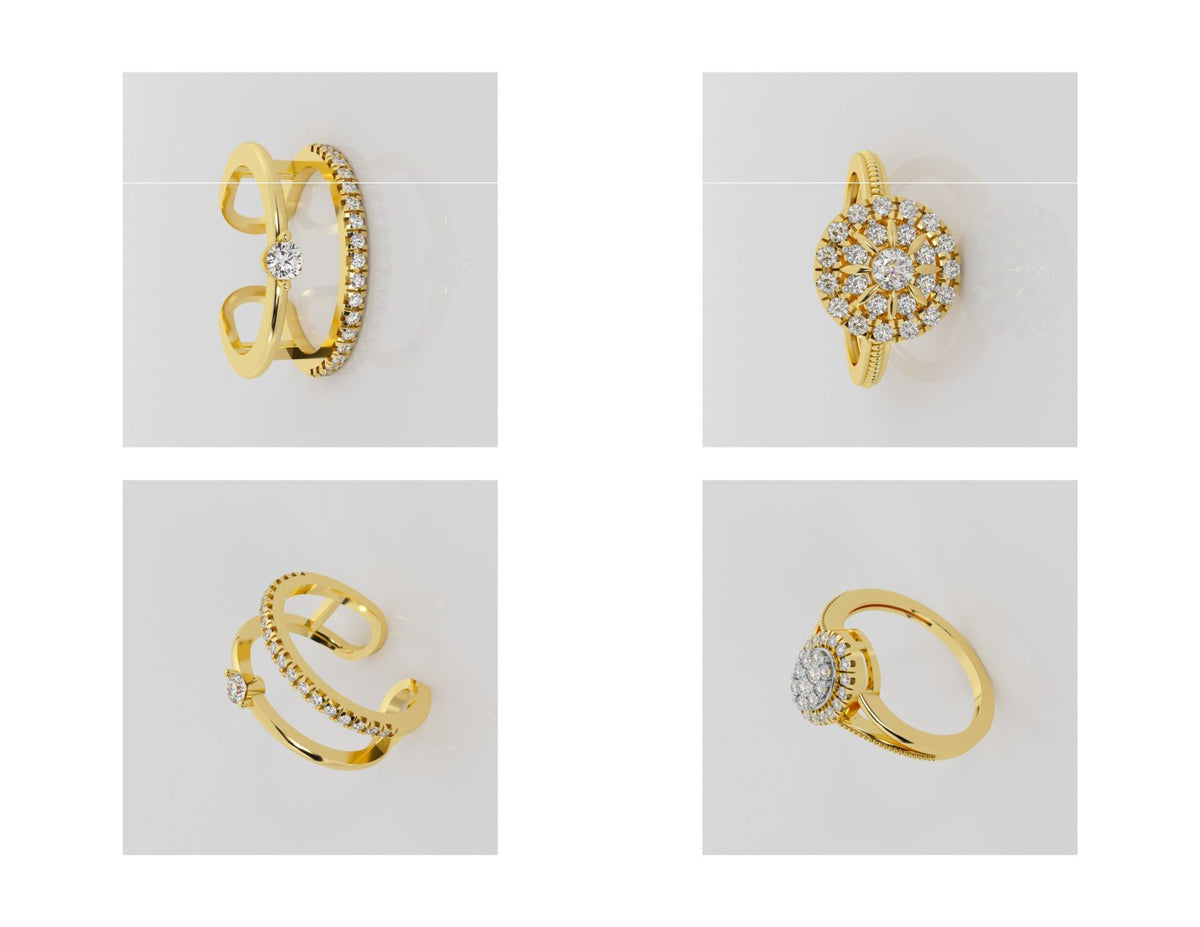 400 Rings Pack STL Files