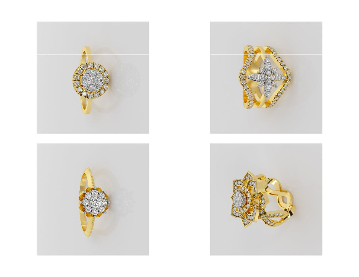 400 Rings Pack STL Files