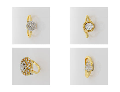 400 Rings Pack STL Files