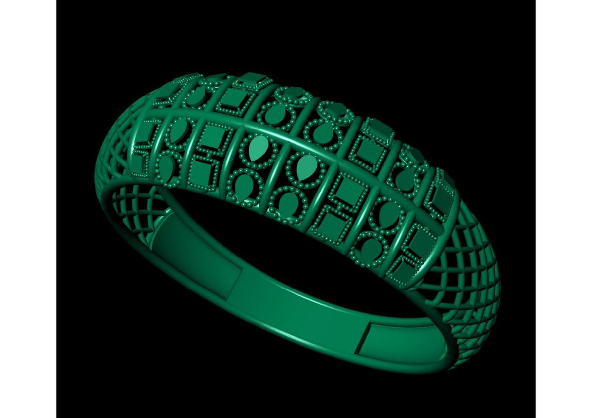 100 Rings (Challa) STL & 3DM Files