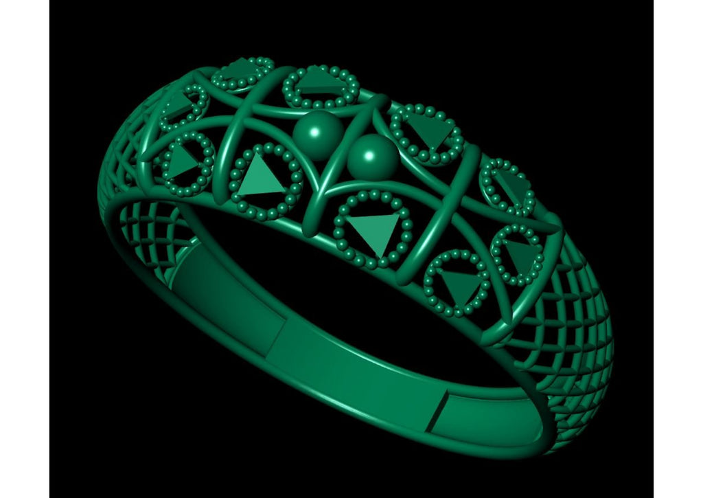 100 Rings (Challa) STL & 3DM Files