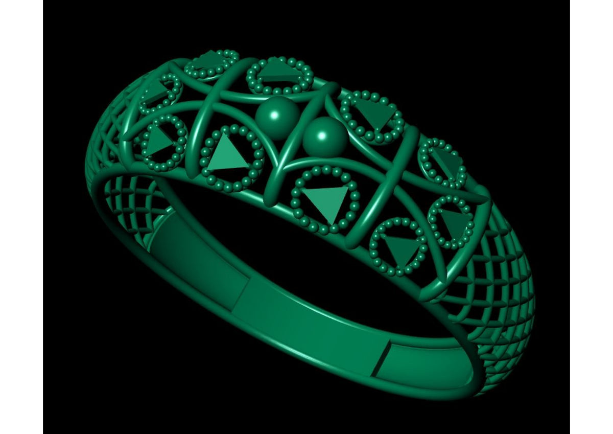 100 Rings (Challa) STL & 3DM Files