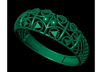 100 Rings (Challa) STL & 3DM Files