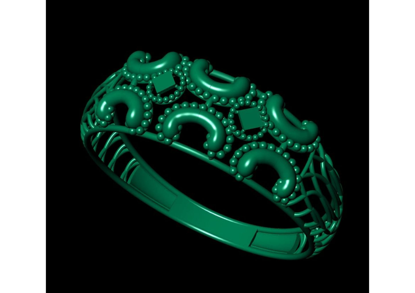100 Rings (Challa) STL & 3DM Files