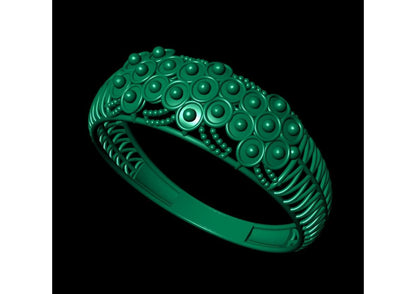 100 Rings (Challa) STL & 3DM Files