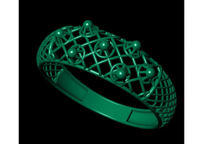 100 Rings (Challa) STL & 3DM Files