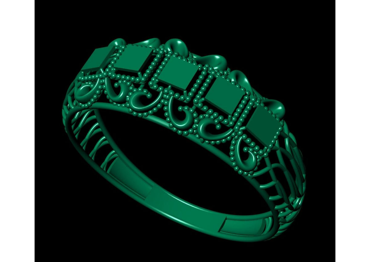 100 Rings (Challa) STL & 3DM Files
