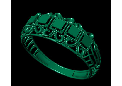 100 Rings (Challa) STL & 3DM Files