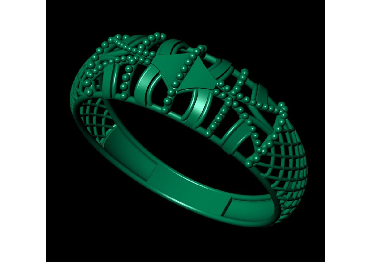 100 Rings (Challa) STL & 3DM Files