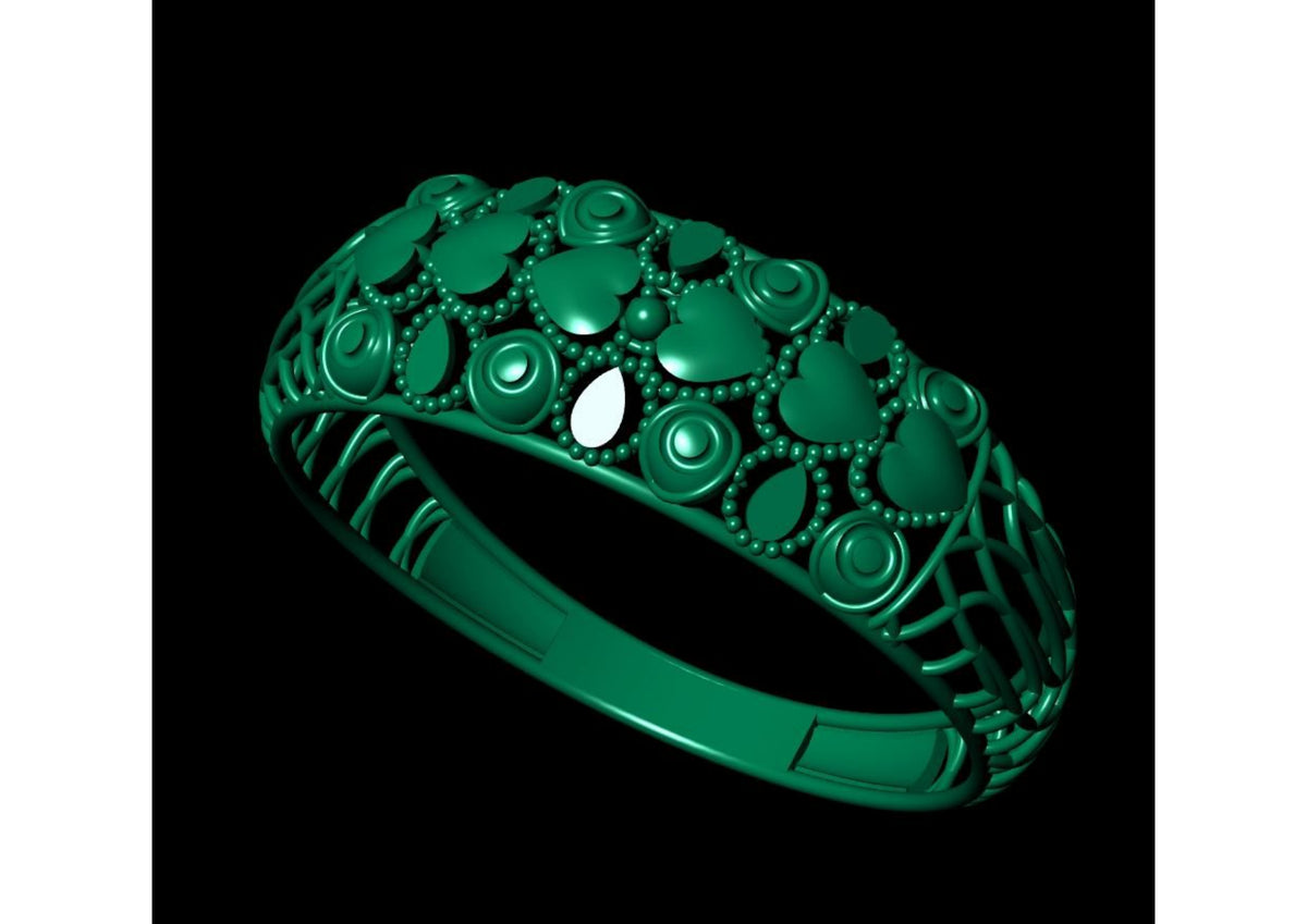 100 Rings (Challa) STL & 3DM Files