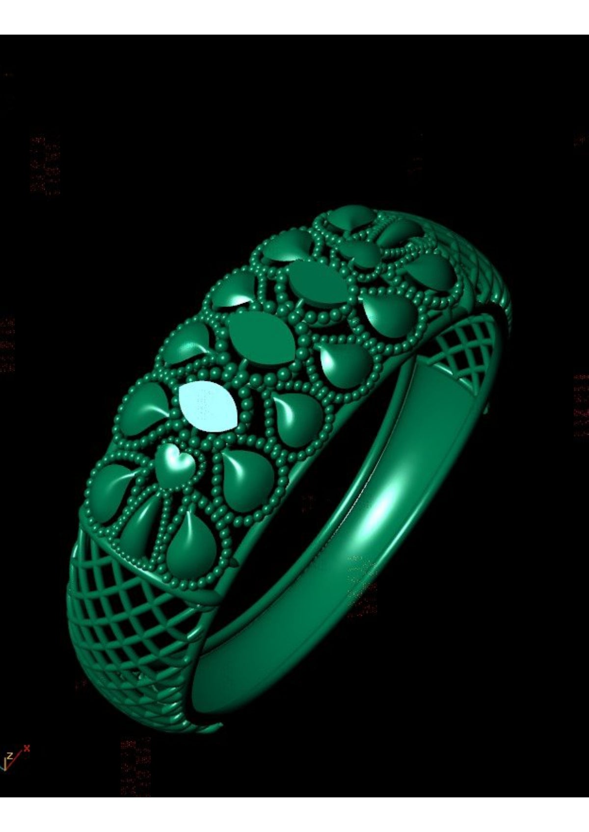 100 Rings (Challa) STL & 3DM Files