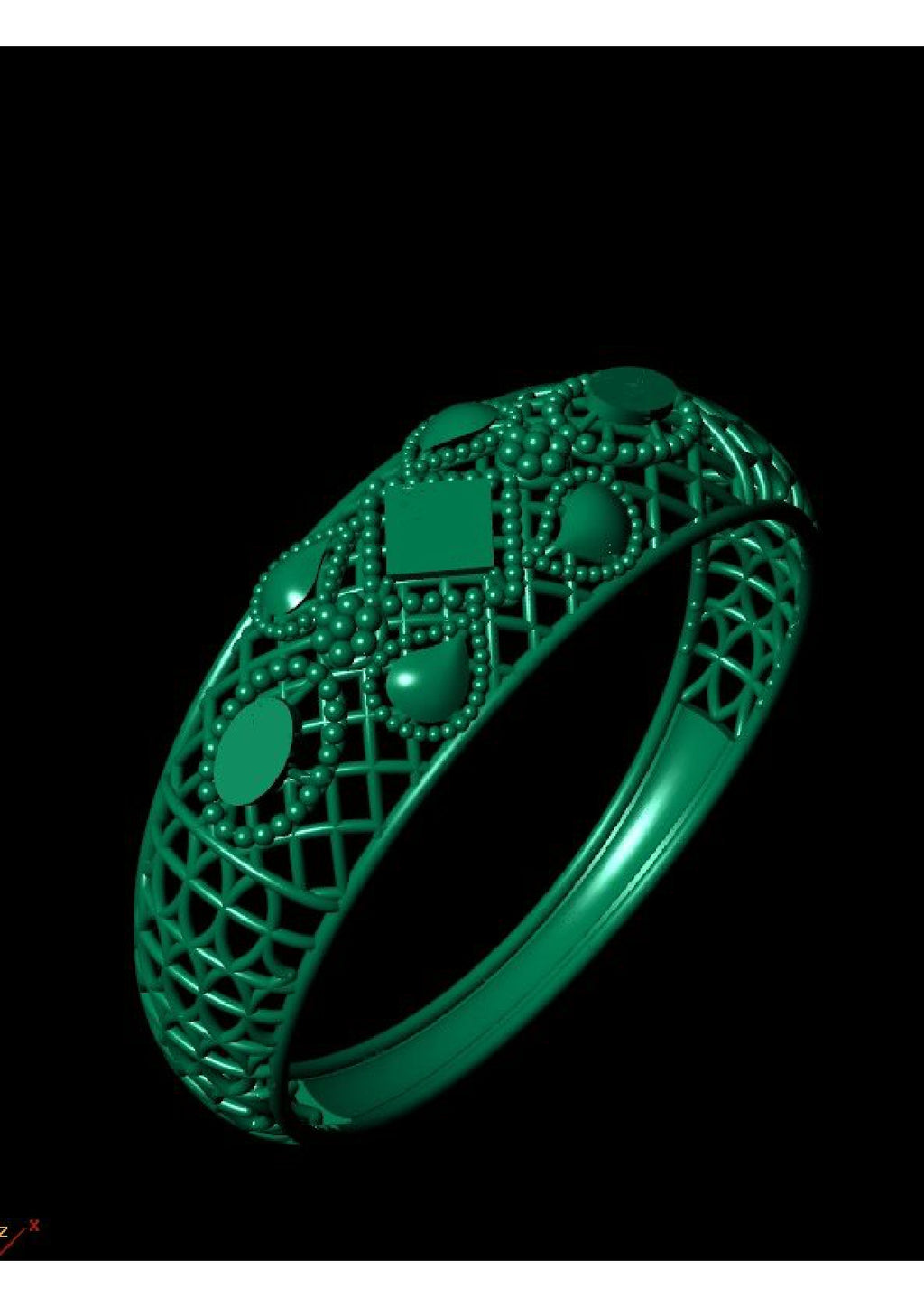 100 Rings (Challa) STL & 3DM Files