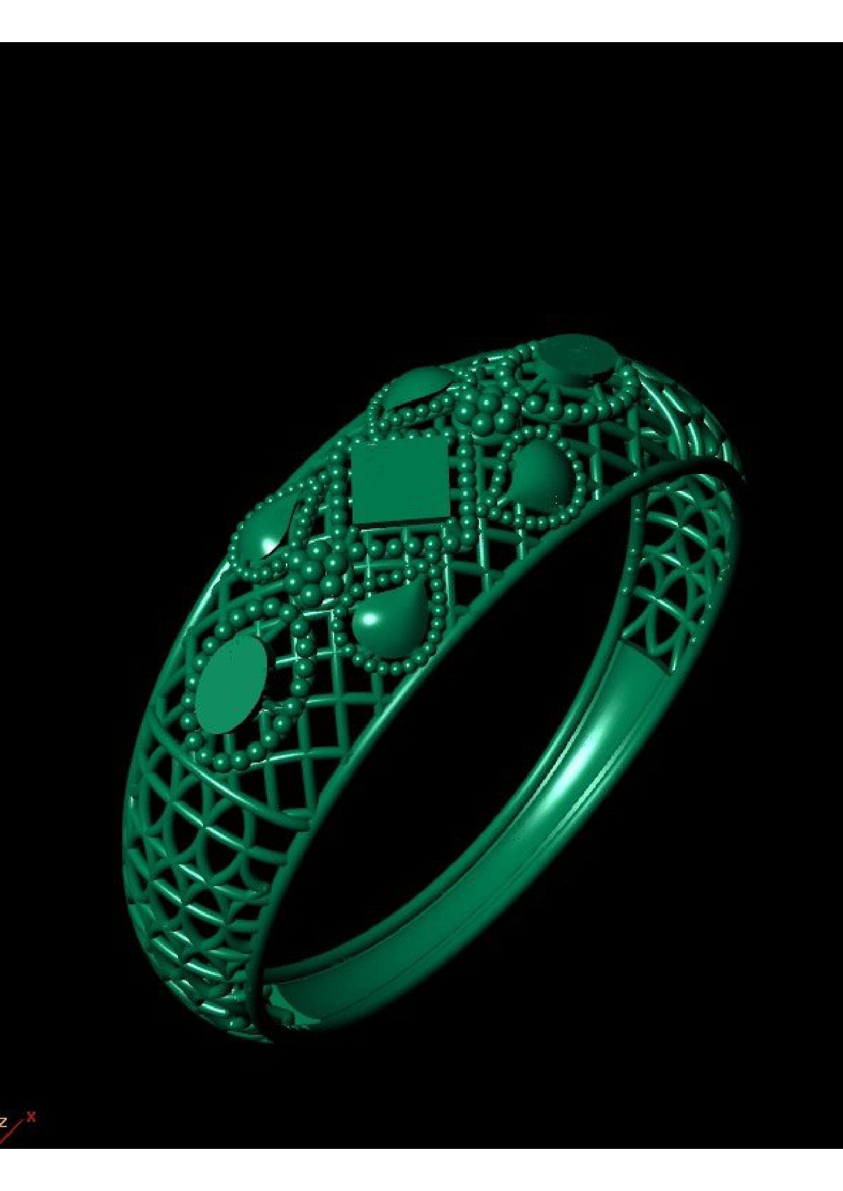 100 Rings (Challa) STL & 3DM Files