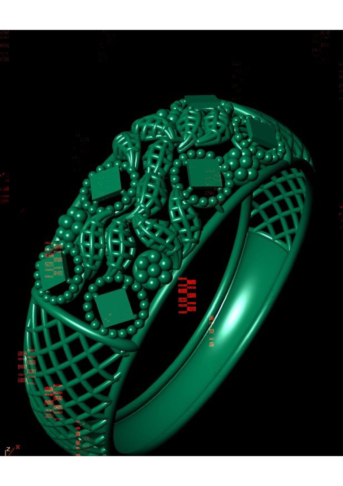 100 Rings (Challa) STL & 3DM Files