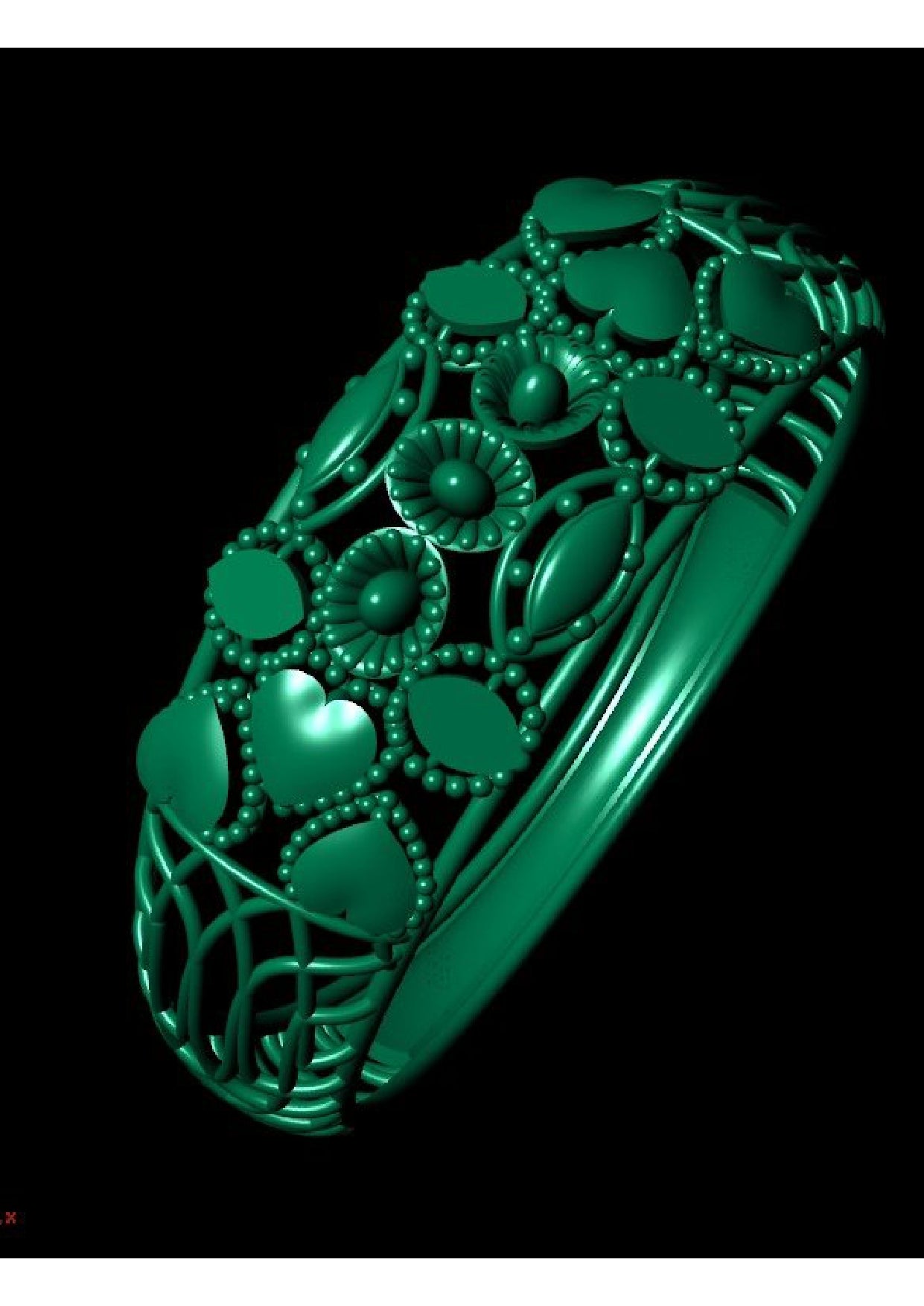 100 Rings (Challa) STL & 3DM Files