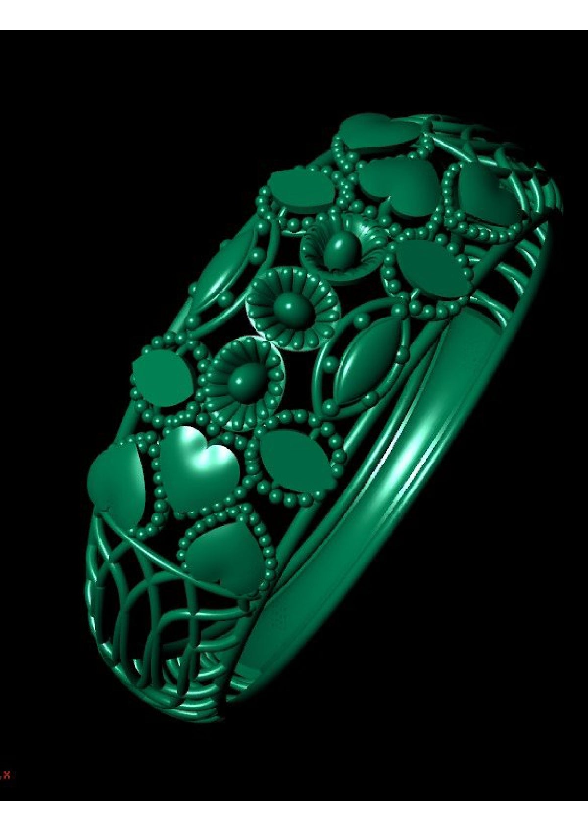 100 Rings (Challa) STL & 3DM Files