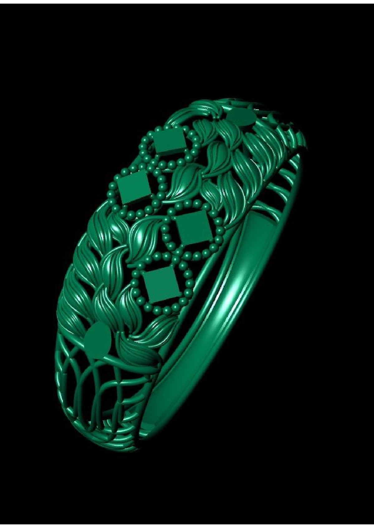 100 Rings (Challa) STL & 3DM Files