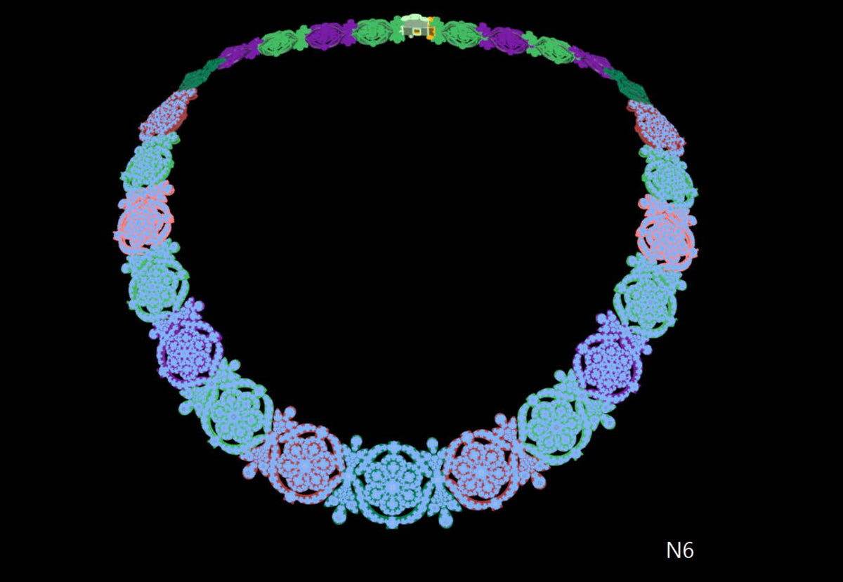 100 Necklace Sets 3DM Files