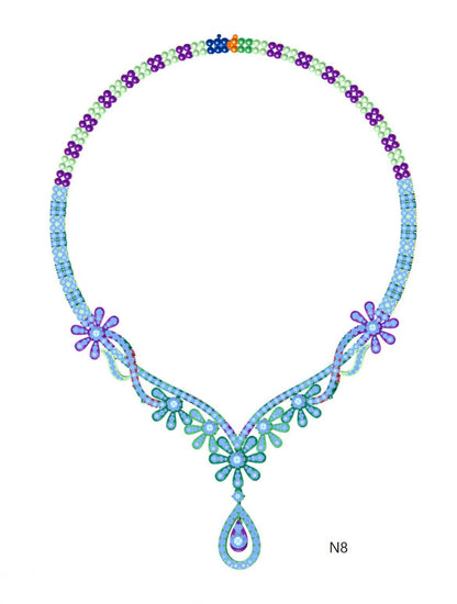 100 Necklace Sets 3DM Files